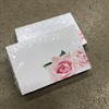 KORT 6x9 CM PINK ROSES 1x50