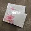 KORT 6x9 CM PINK & IVORY LILIES 1x50